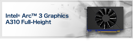 Intel® Arc™ 3 Graphics A310 Full-Height